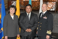 Dr. Yvette Roubideaux, IHS Employee,  RADM Kevin Meeks